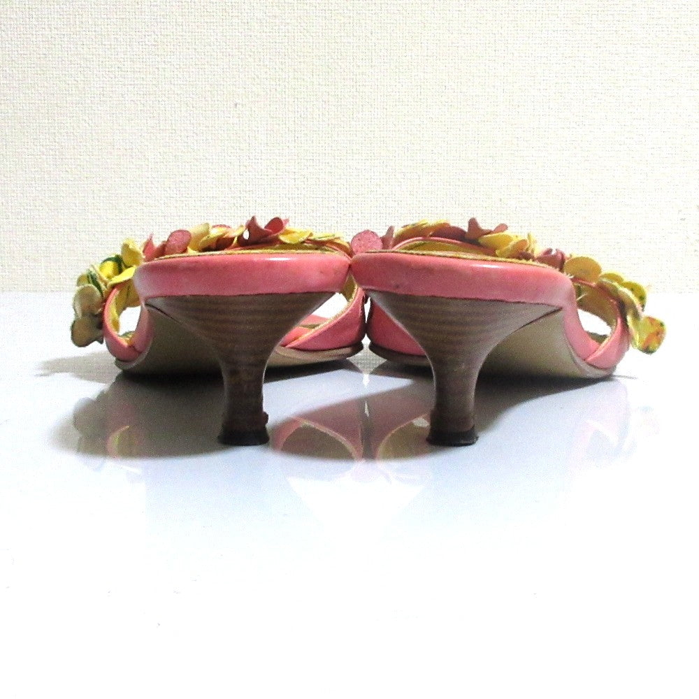 mina perhonen フラワー モチーフ トング サンダル