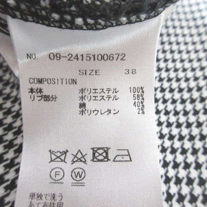 And Couture ハウンドトゥース ロング ドレス