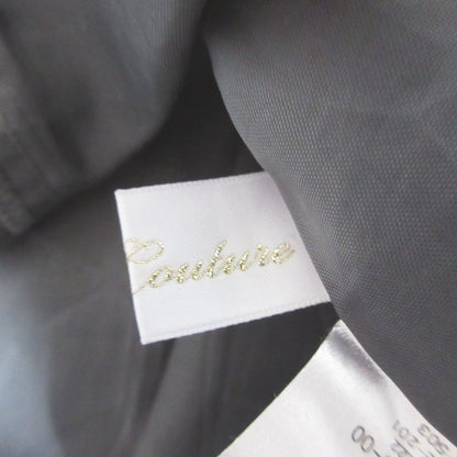 And Couture カラー ブロック フリル カラー ワンピース