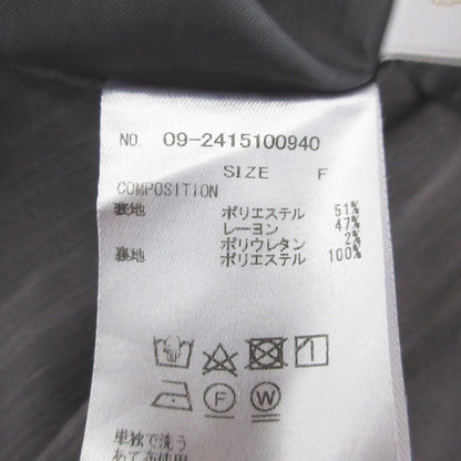 And Couture カラー ブロック フリル カラー ワンピース