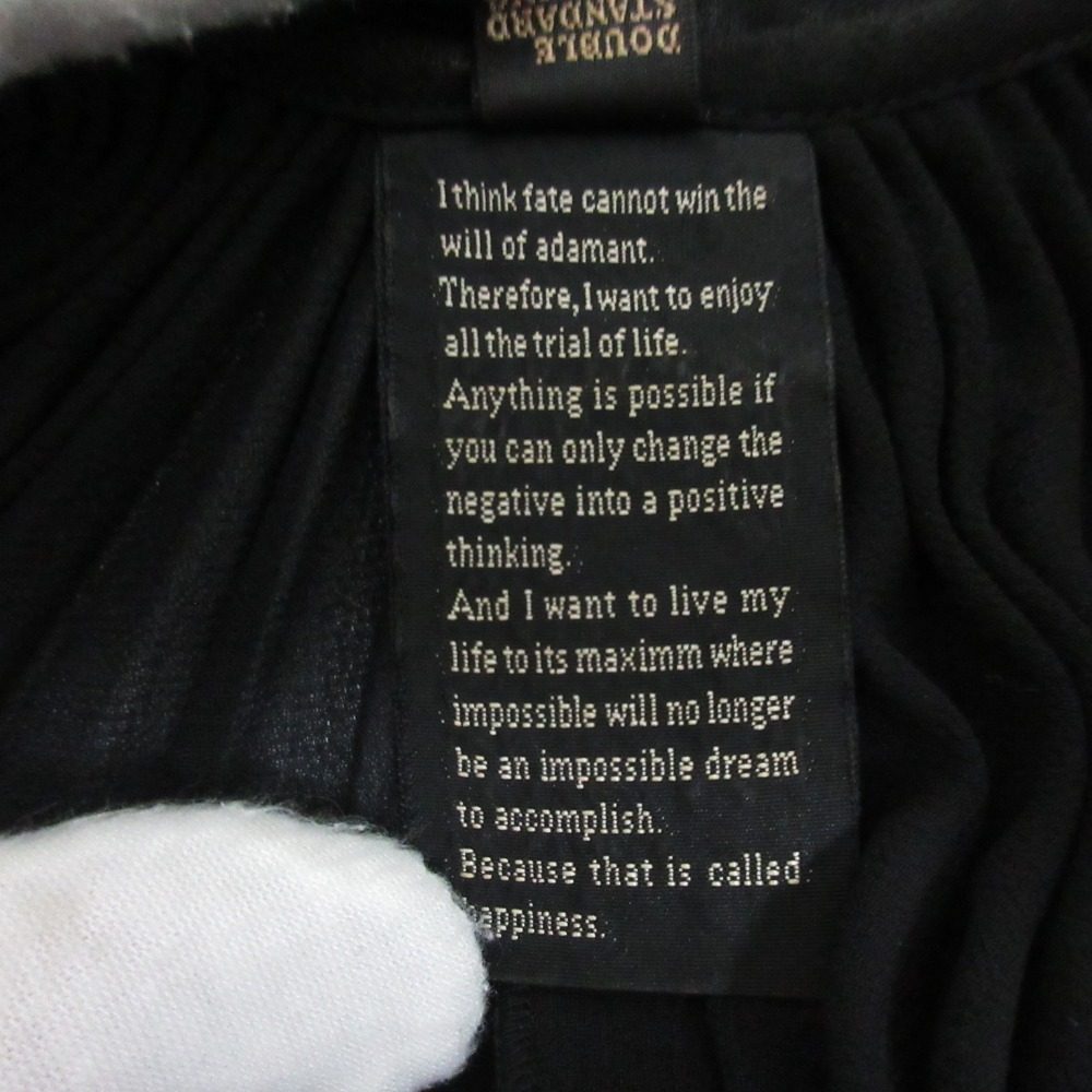 Sov. DOUBLE STANDARD CLOTHING プリーツ ドレス