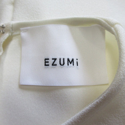 EZUMi パフスリーブ半袖プルオーバーブラウス