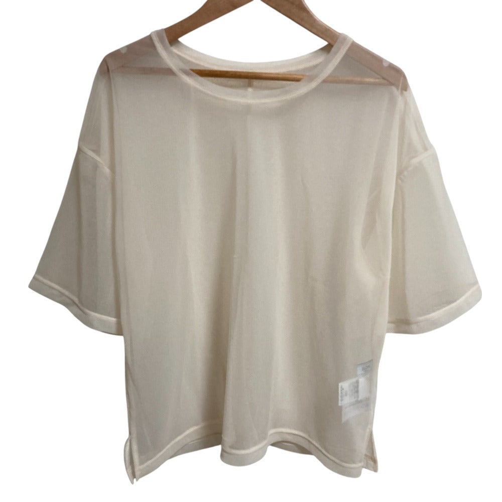 SLOBE IENA オーガンジーショートスリーブTシャツ