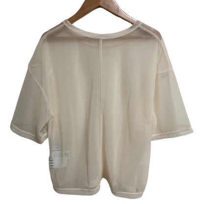 SLOBE IENA オーガンジーショートスリーブTシャツ