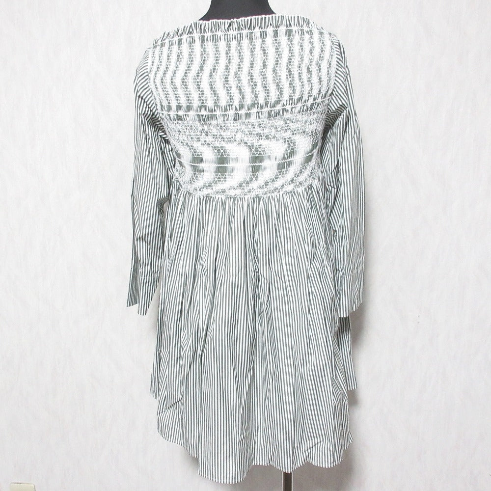 49AV JUNKO SHIMADA ボート ネック ストライプ ドレス