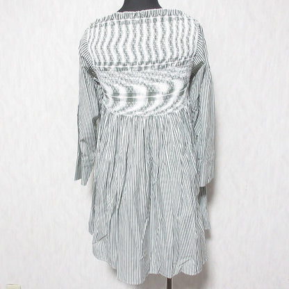 49AV JUNKO SHIMADA ボート ネック ストライプ ドレス