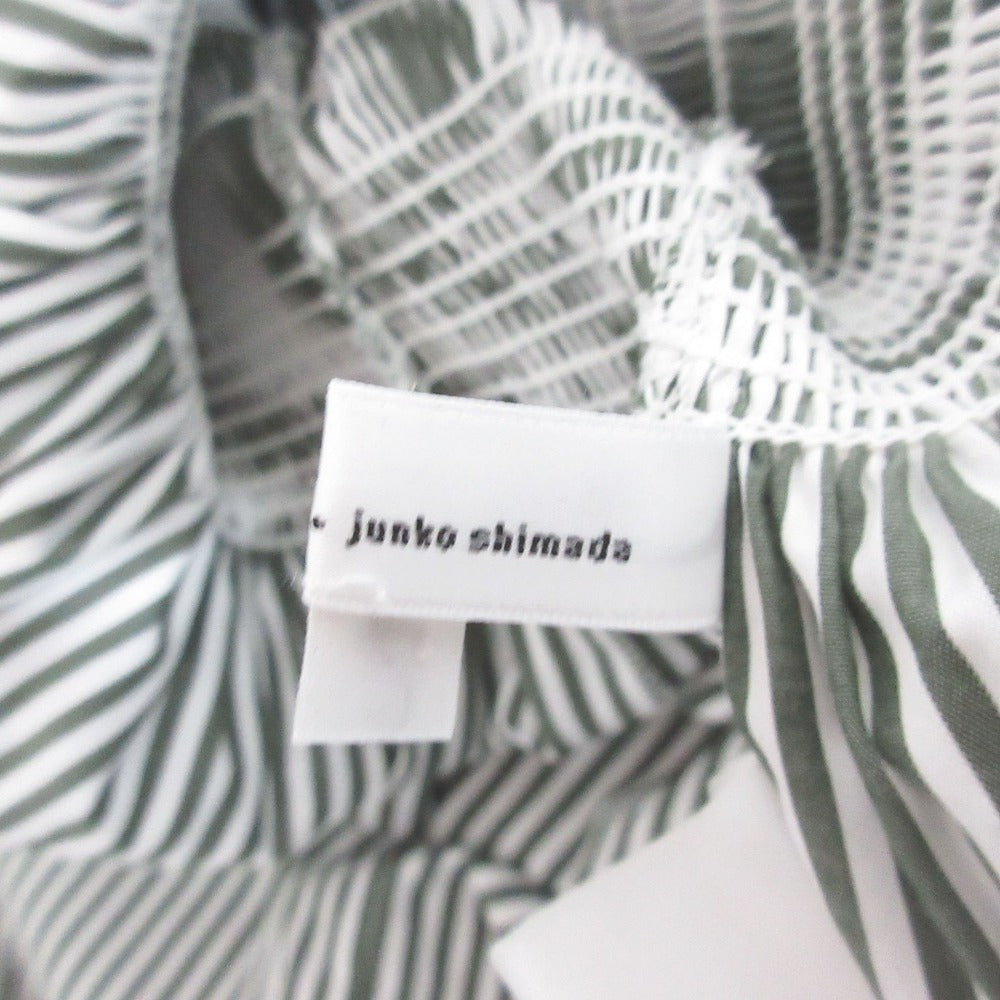 49AV JUNKO SHIMADA ボート ネック ストライプ ドレス