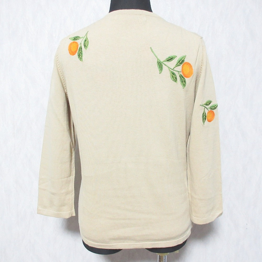 49AV JUNKO SHIMADA ボタニカル刺繍カーディガン
