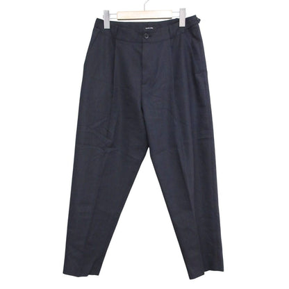 pas de calais コットン リネン テーパード パンツ