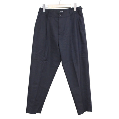 pas de calais コットン リネン テーパード パンツ