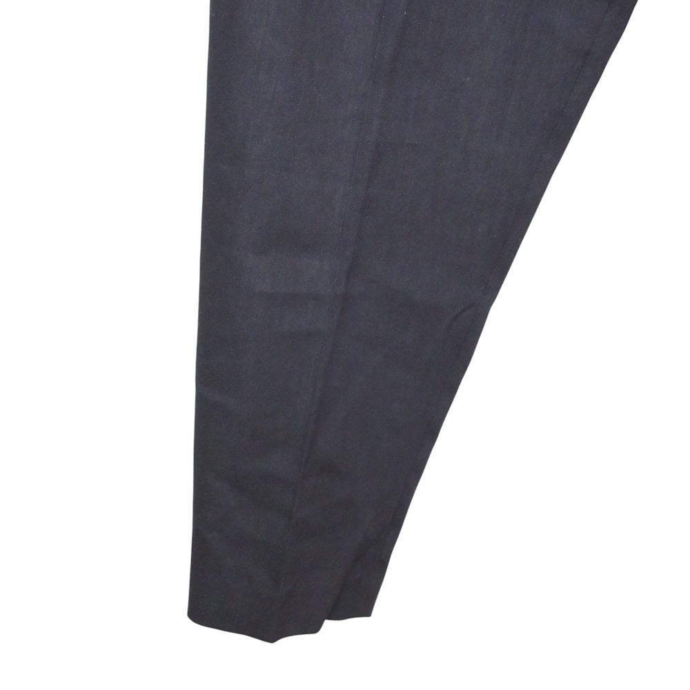 pas de calais コットン リネン テーパード パンツ