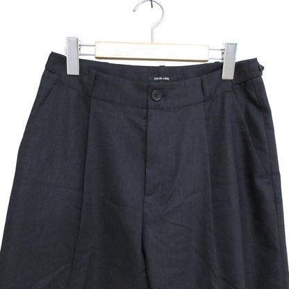 pas de calais コットン リネン テーパード パンツ