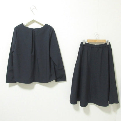 MICA&DEAL Vネック ブラウス 2way セットアップ スカート