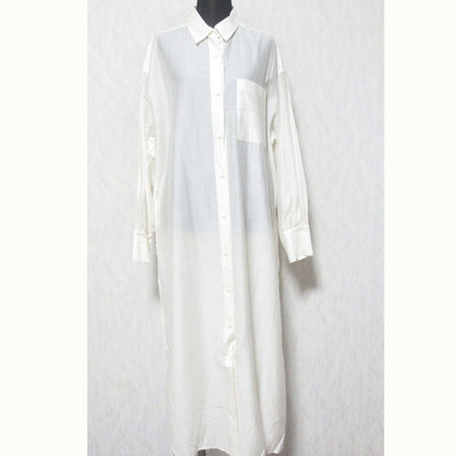 IENA リヨセル ロング シャツ ドレス