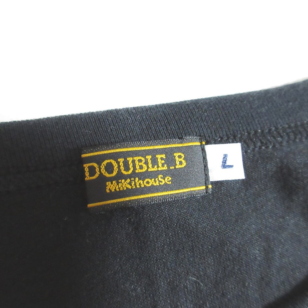 DOUBLE_B ポケットTシャツ コットン カットソー