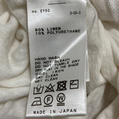MUSE de Deuxieme Classe LINEN BASE リネンTシャツ