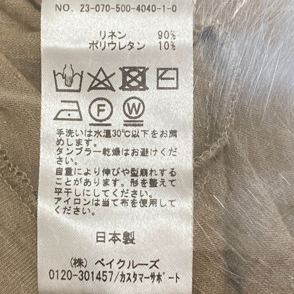 MUSE de Deuxieme Classe LINEN BASE リネンTシャツ