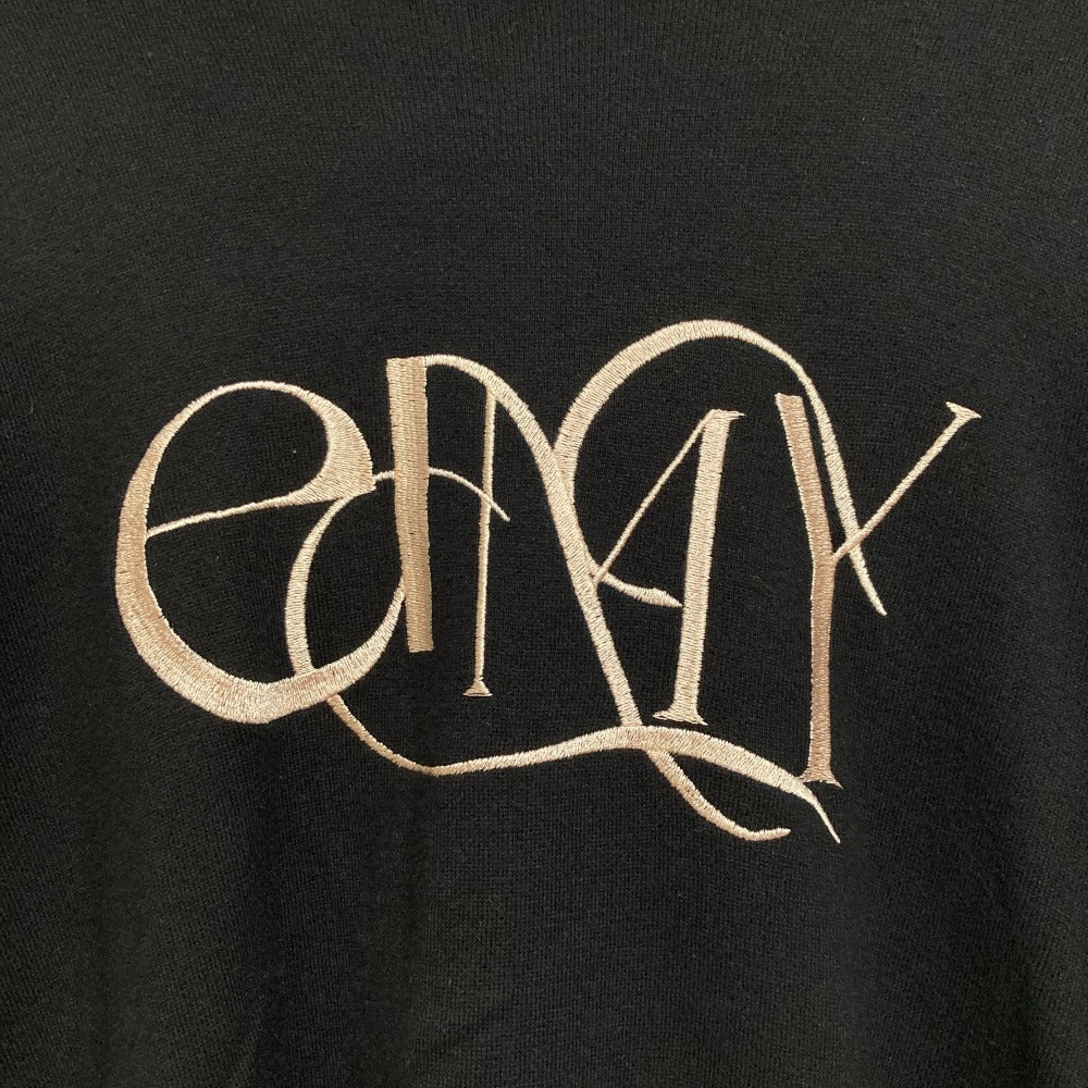 eimy istoire エイミー ロゴ バイカラー ニット プルオーバー