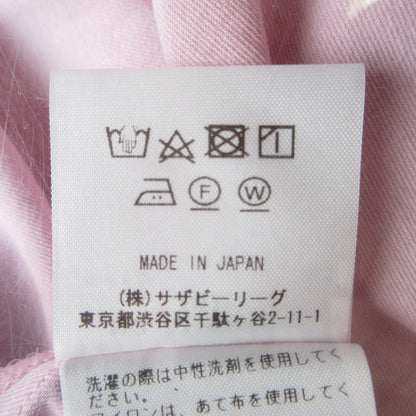 ロン ハーマン オーバーサイズ バンドカラー シャツ