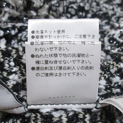 ESTNATION Yonetomi ノースリーブ ツイード ドレス