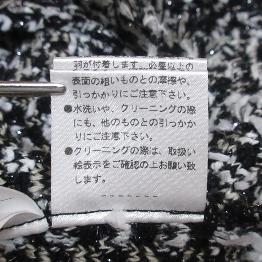 ESTNATION Yonetomi ノースリーブ ツイード ドレス