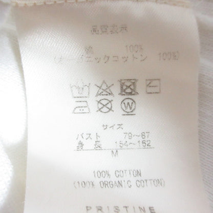 プリスティン オーガニックコットン ニットノースリーブトップス