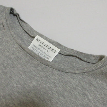 ANTIPAST メッシュスリーブニットカットソー