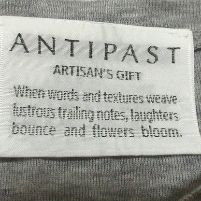 ANTIPAST メッシュスリーブニットカットソー