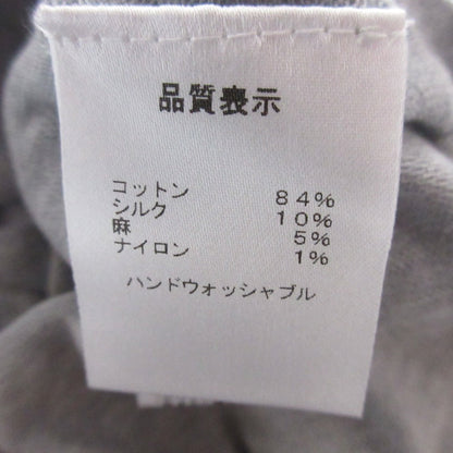 ルーニィ シルクブレンドノースリーブニットチュニック