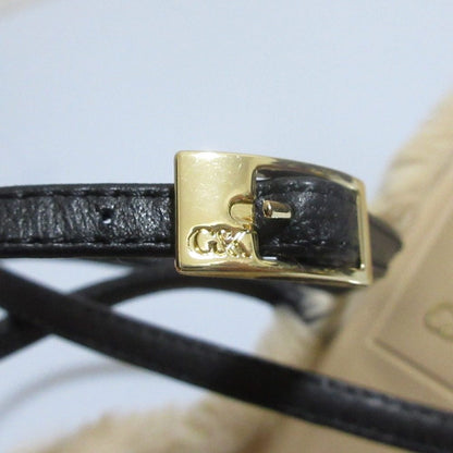 CHARLES & KEITH ナッパシープレザー サンダル