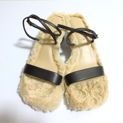 CHARLES & KEITH ナッパシープレザー サンダル