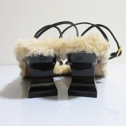 CHARLES & KEITH ナッパシープレザー サンダル