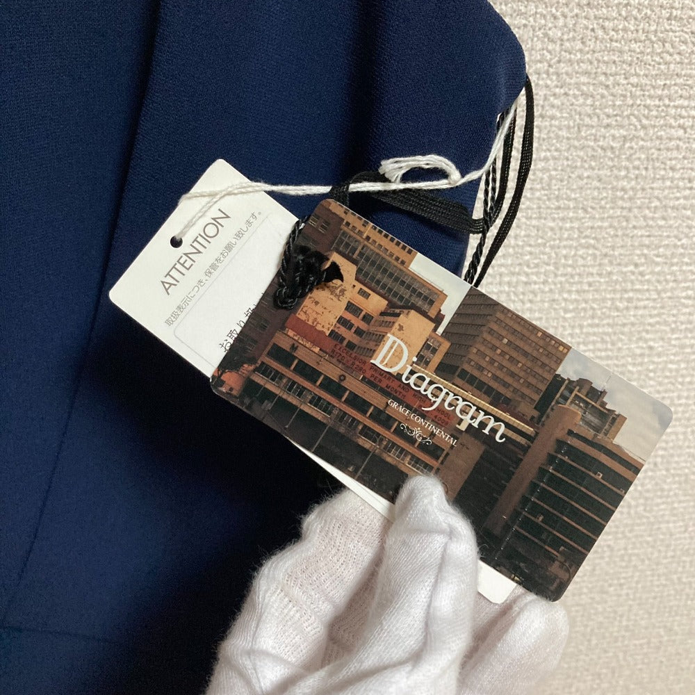 Diagram Grace Continental タック タイト フリル ドレス