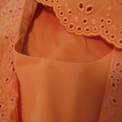 フォクシー Dress Jardin カットワーク刺繍ドレス