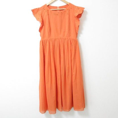フォクシー Dress Jardin カットワーク刺繍ドレス