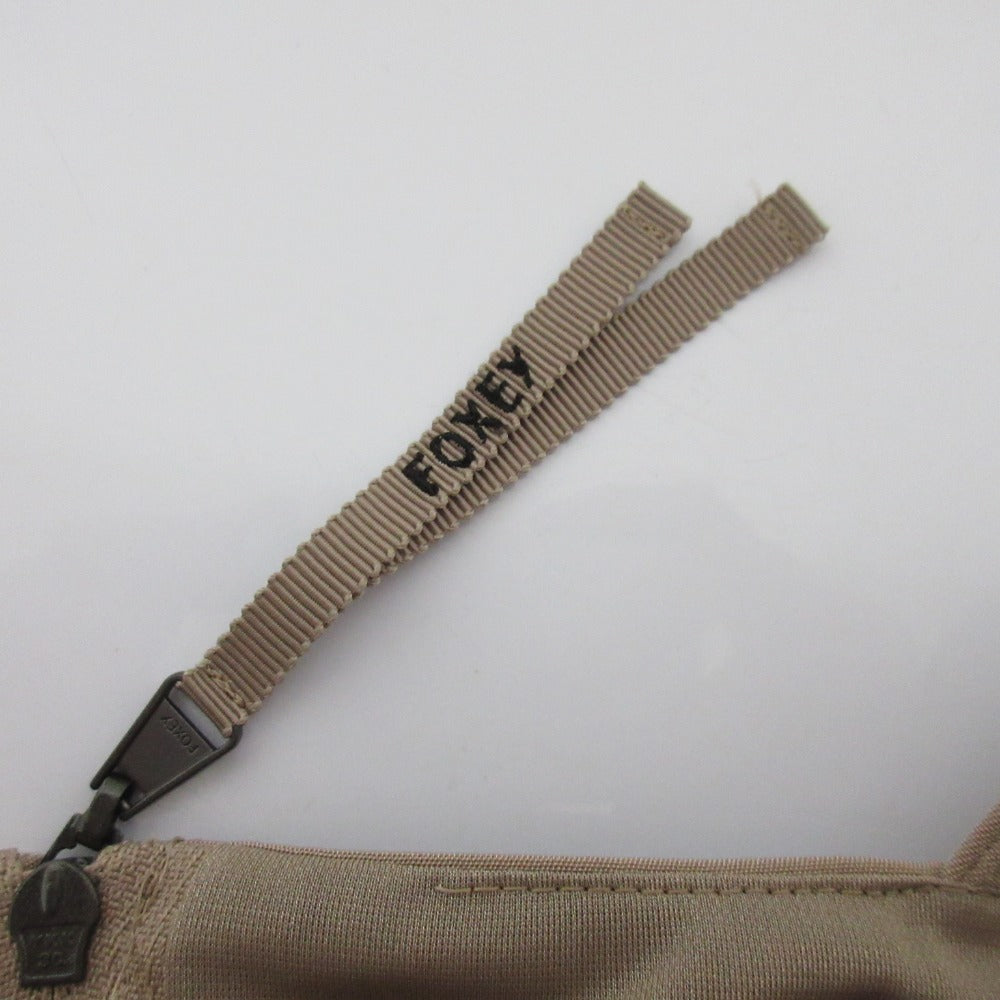 FOXEY NEW YORK エレガント ステッチ ドレス