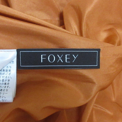 FOXEY ドーリーノワール シルクブレンド マキシスカート