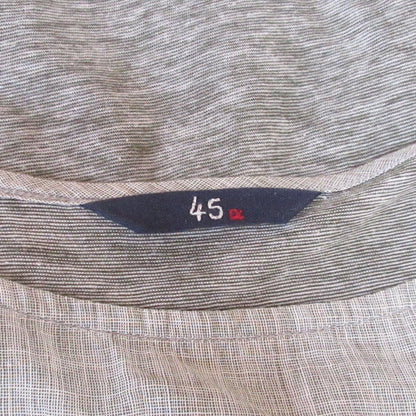45R ハケメ カットワーク 天竺 ドレス