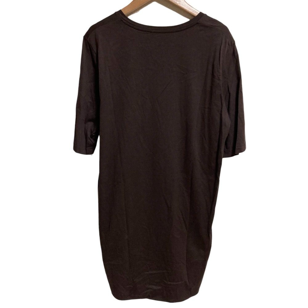 ATON ラウンド ヘム ロング Tシャツ