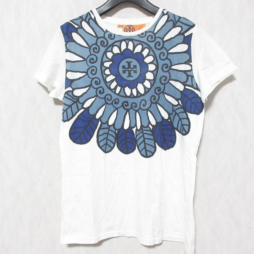 トリーバーチ ロゴプリント コットンTシャツ