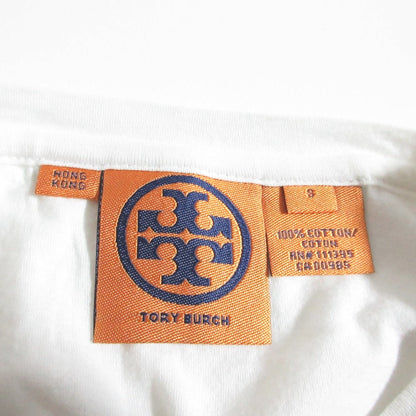 トリーバーチ ロゴプリント コットンTシャツ