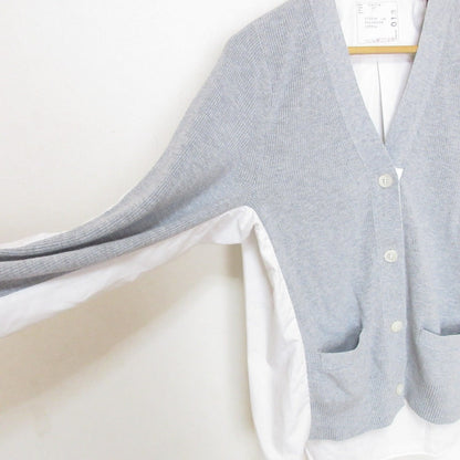 Sacai ドッキング ウール カーディガン