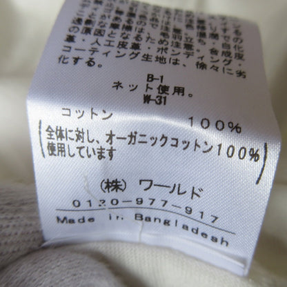 INDIVI WORLD for the World コットン Tシャツ