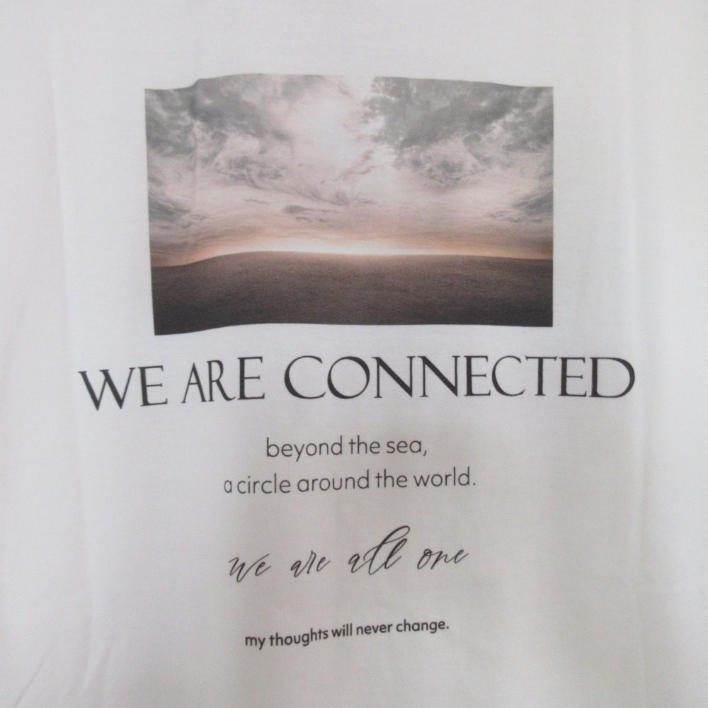 INDIVI WORLD for the World コットン Tシャツ