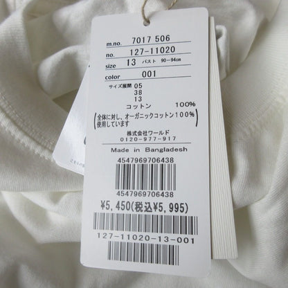 INDIVI WORLD for the World コットン Tシャツ