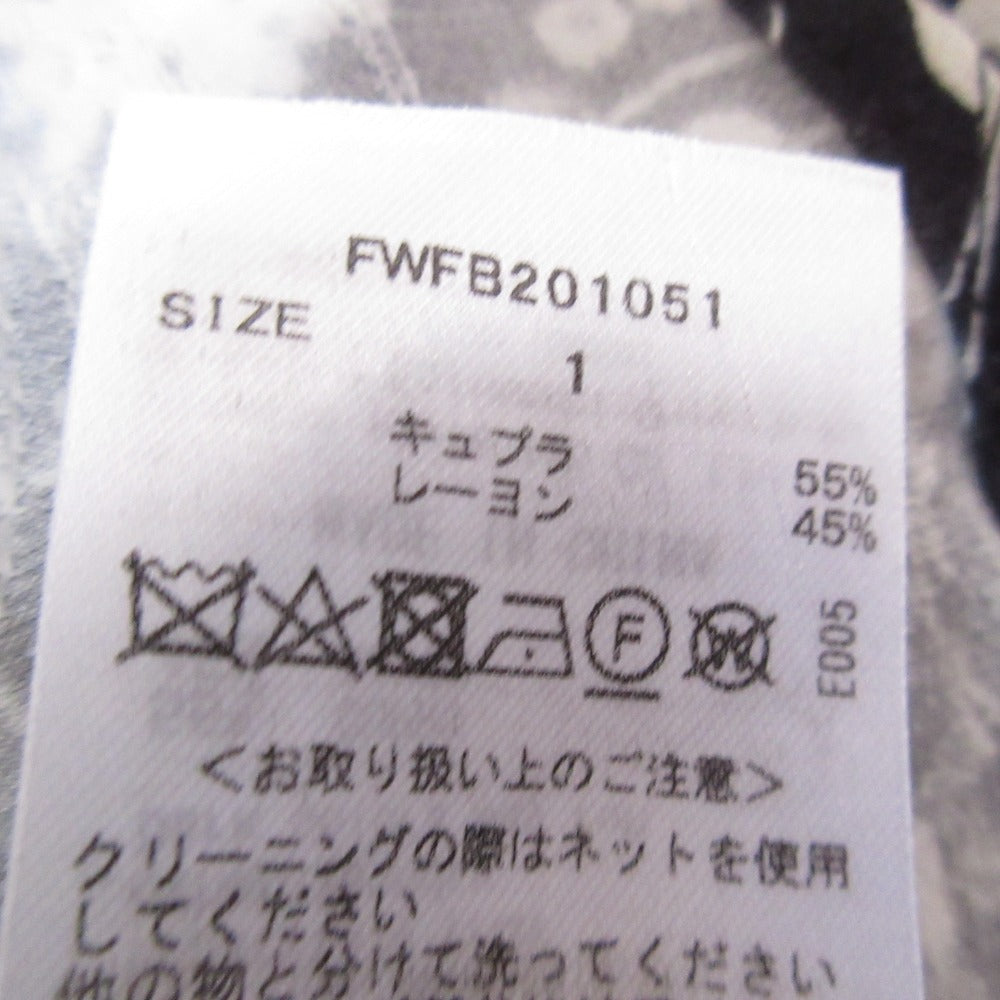 FRAY I.D フラワー プリント サテン セットアップ