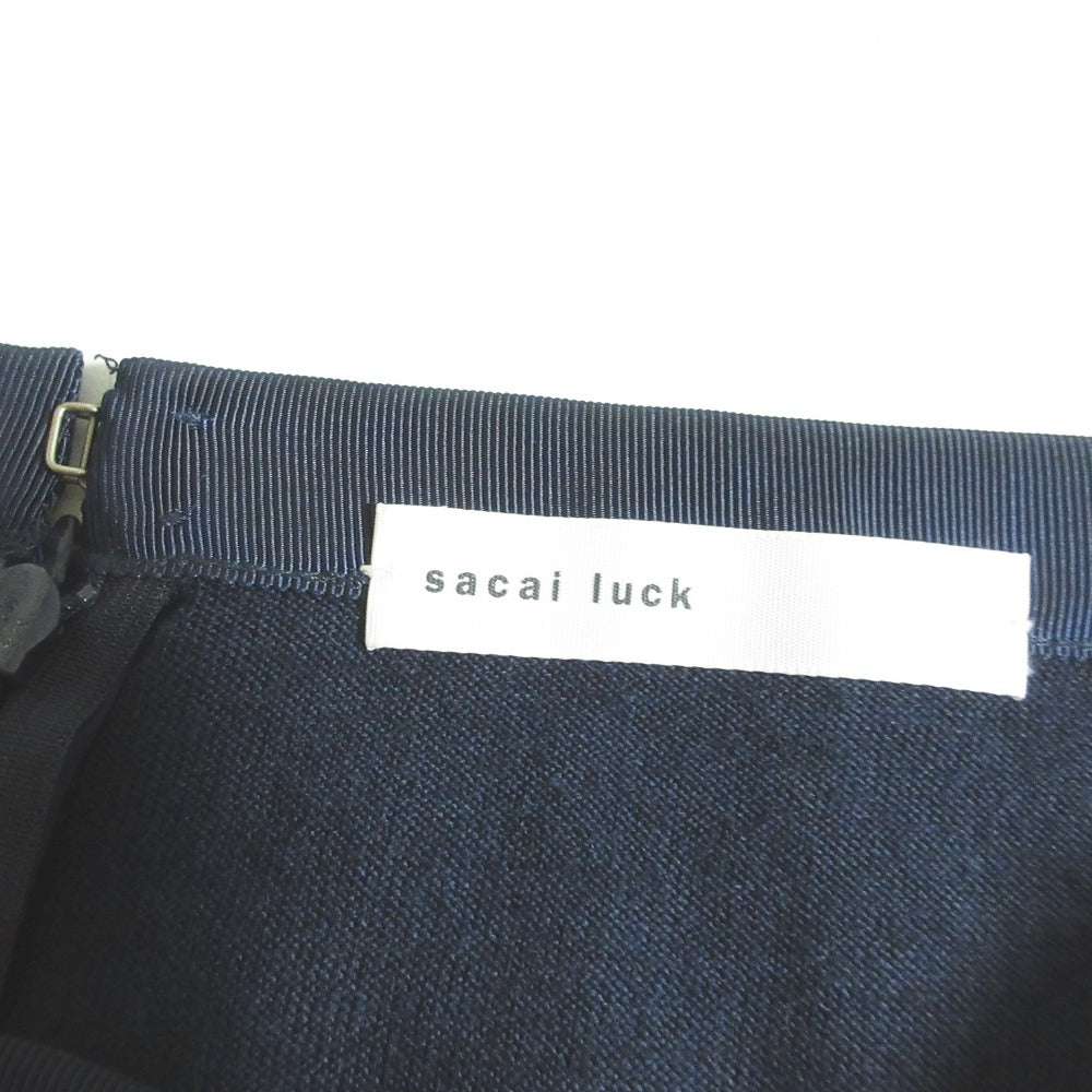 sacai luck レース スカート