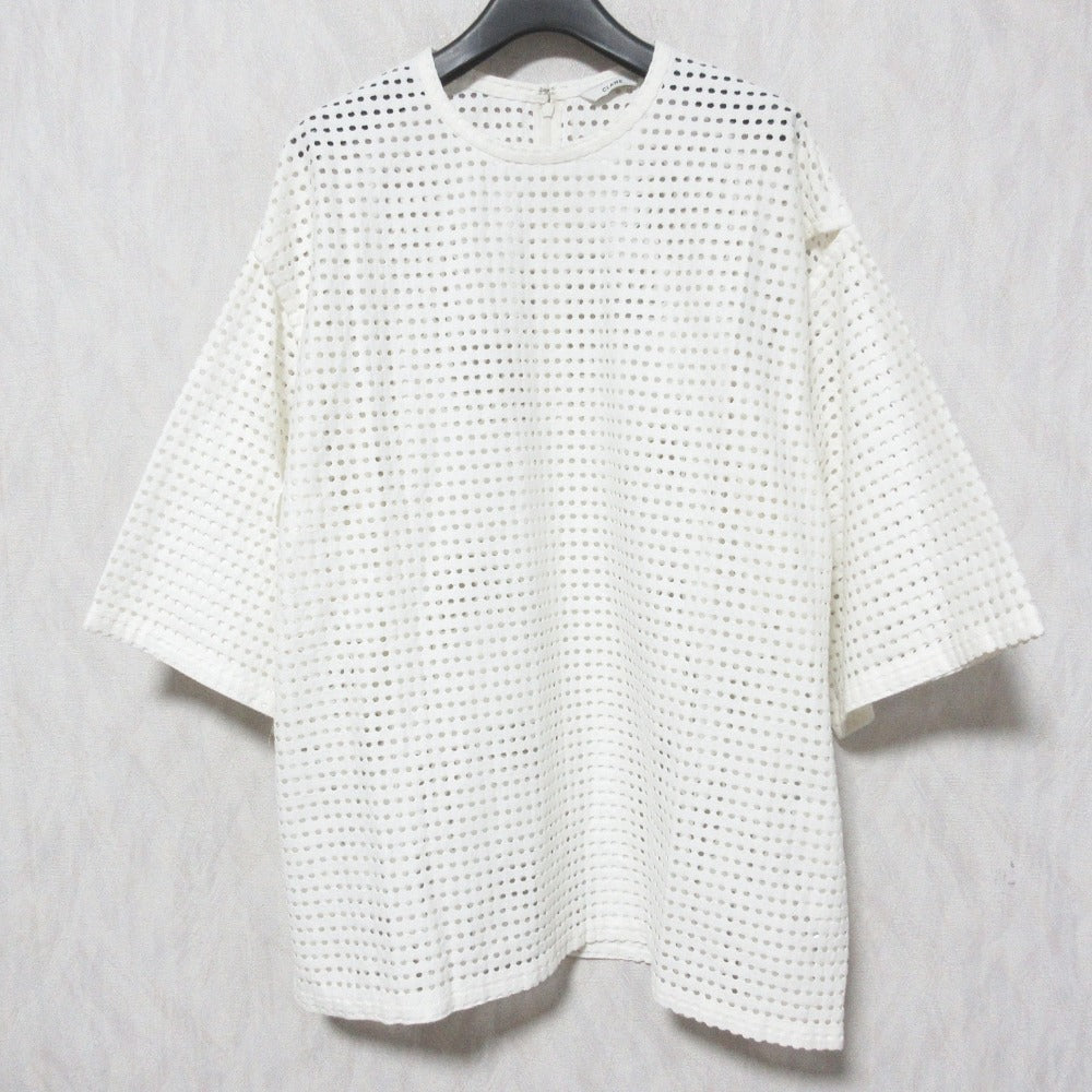 CLANE ドット メッシュ 2way トップス