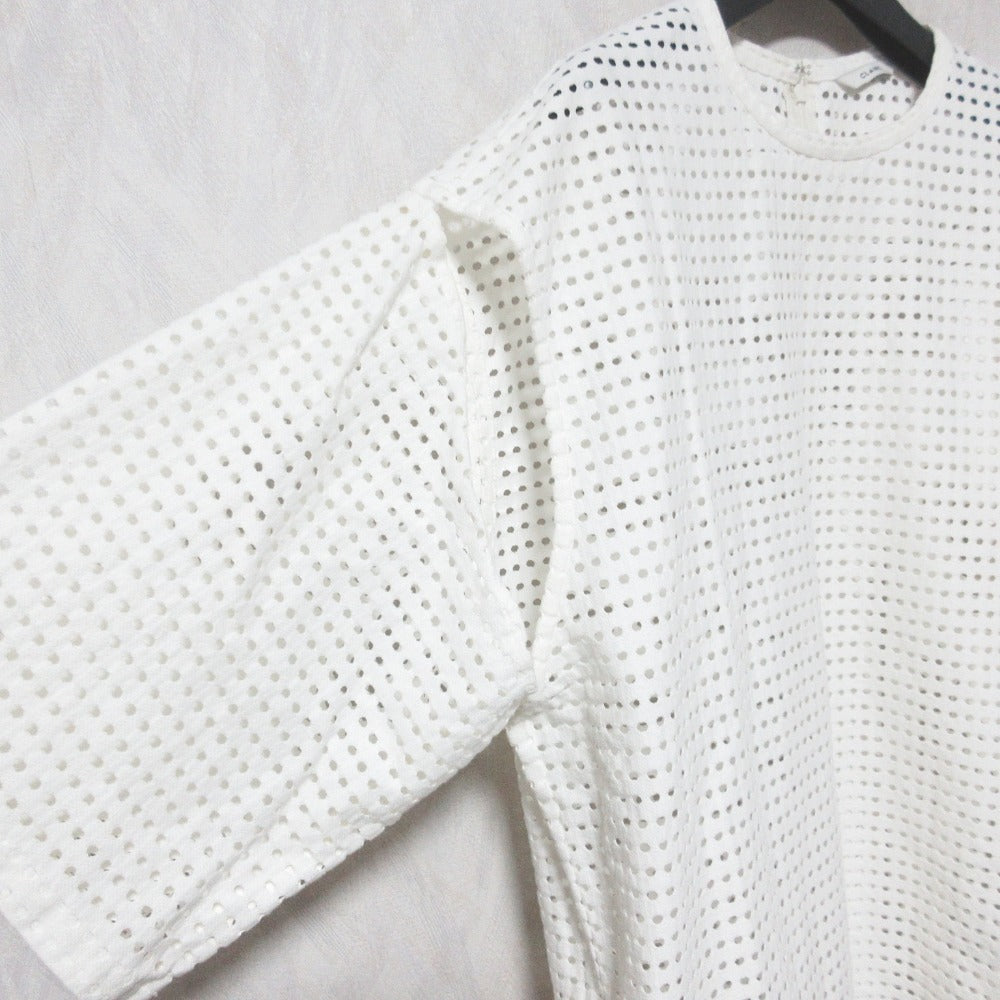 CLANE ドット メッシュ 2way トップス