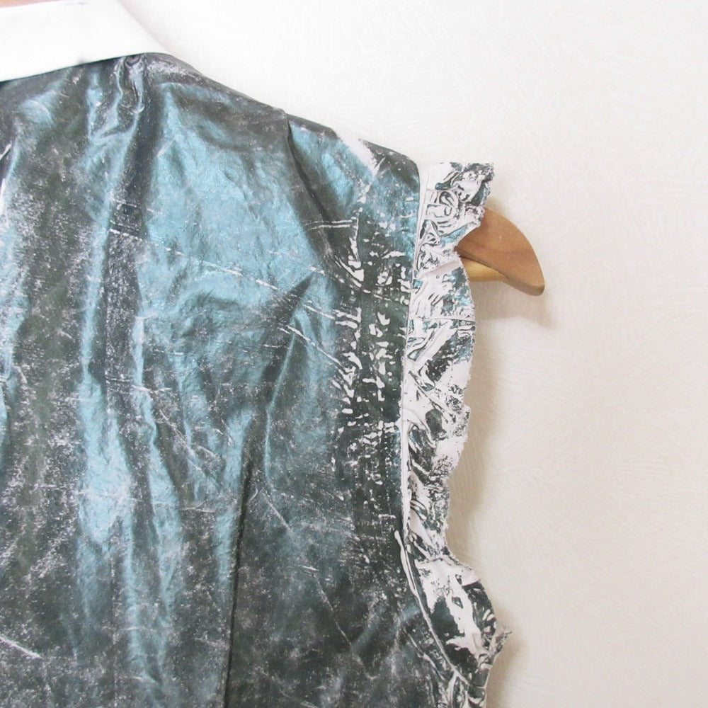 Maison Margiela 22SS コットンノースリーブブラウス